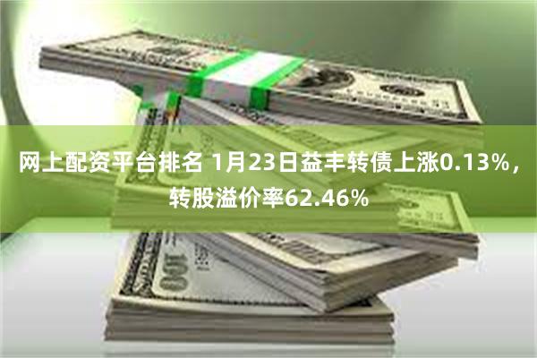 网上配资平台排名 1月23日益丰转债上涨0.13%，转股溢价率62.46%